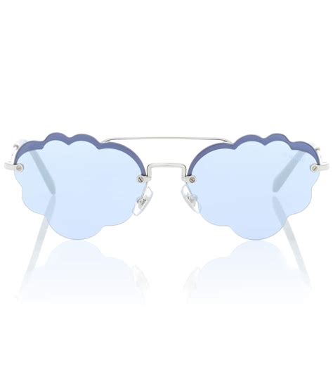 miu miu sunglasses cloud|Miu Miu sunglasses price.